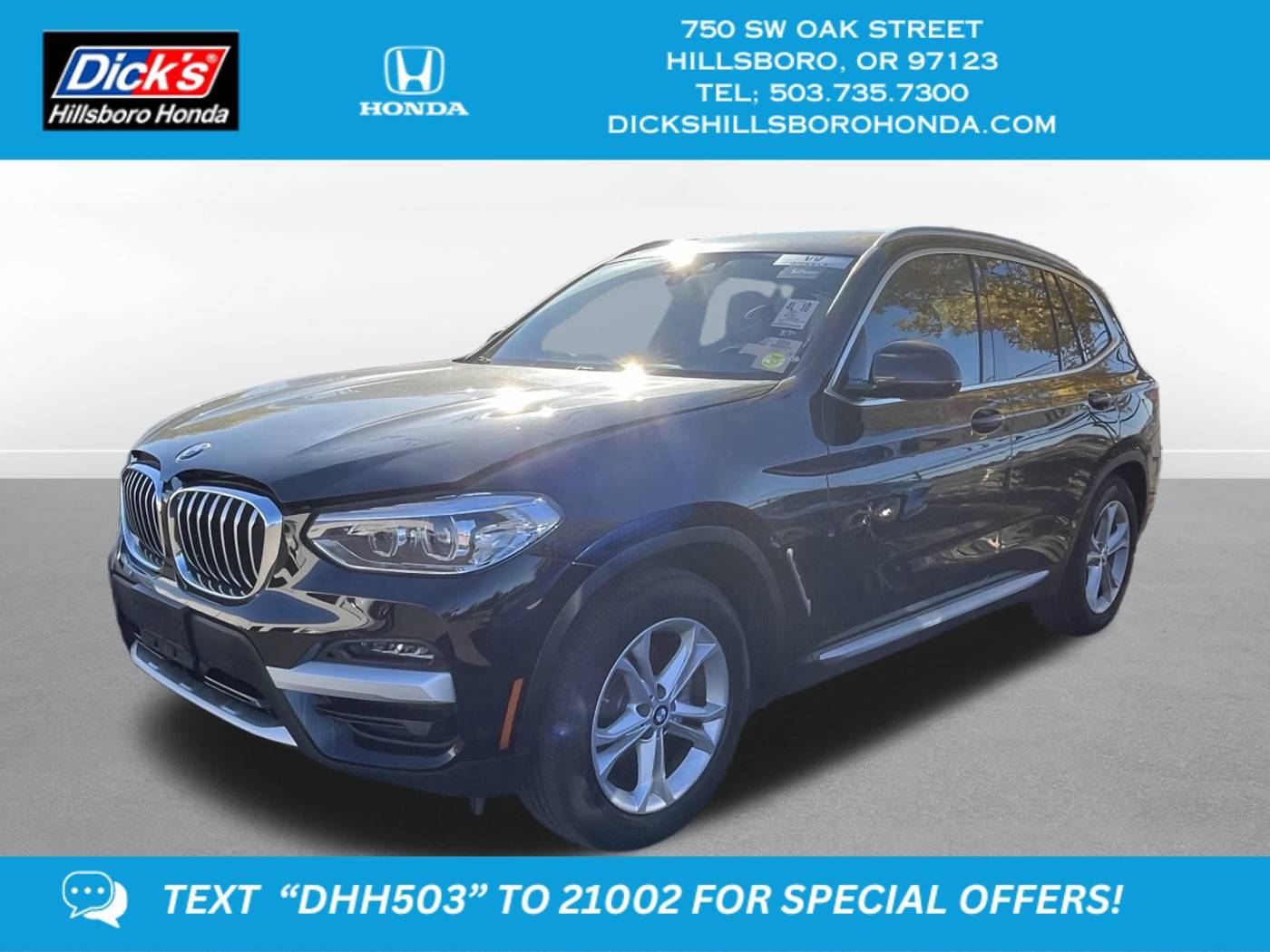 2021 BMW X3 30i — SUV — 43,661 mi — Hillsboro, OR