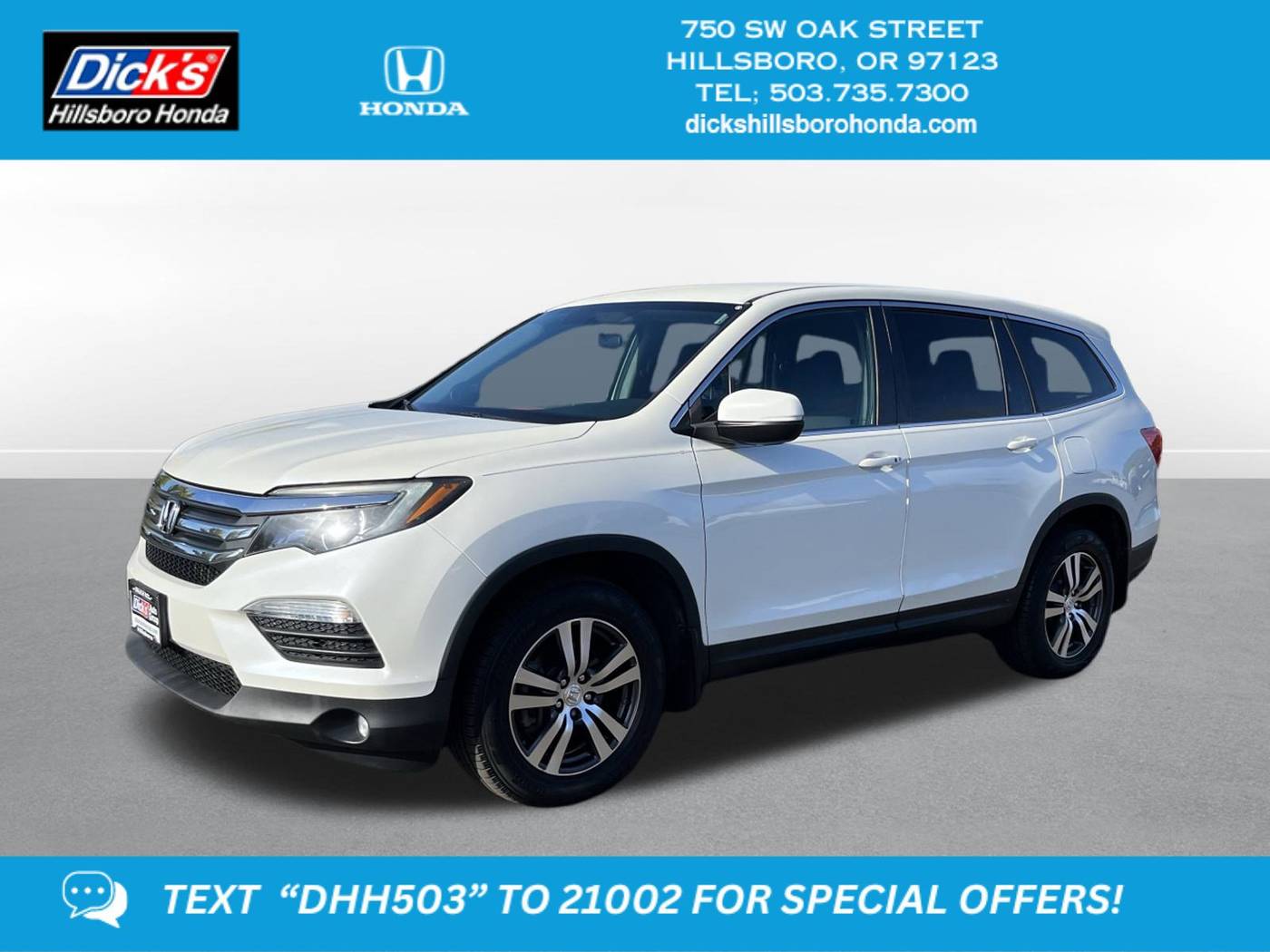 2017 Honda Pilot EX — SUV — 110,815 mi — Hillsboro, OR