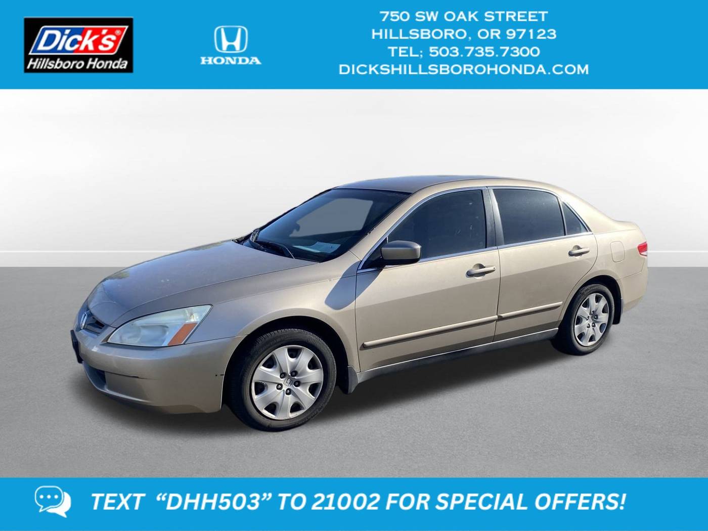 2004 Honda Accord LX V6 — Sedan — 117,035 mi — Hillsboro, OR