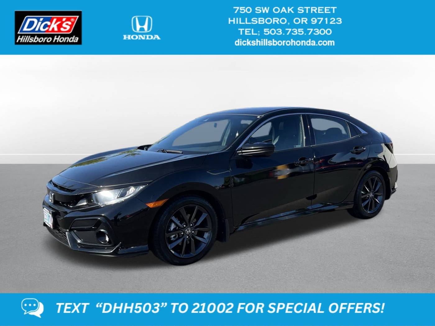 2021 Honda Civic EX — Hatchback — 32,328 mi — Hillsboro, OR
