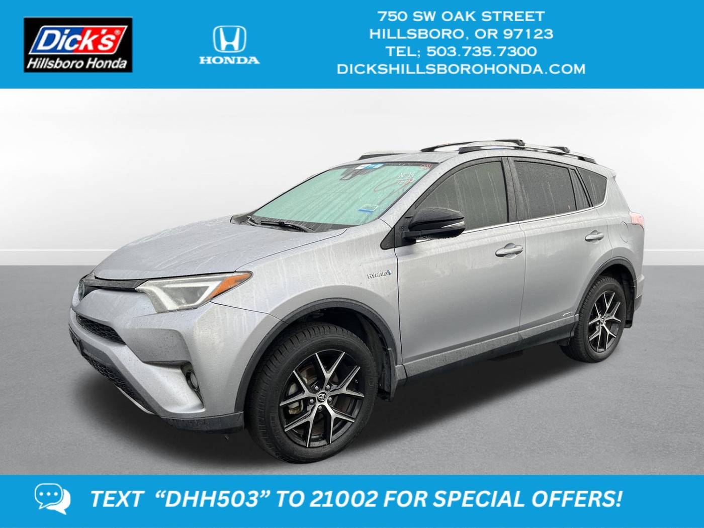 2018 Toyota RAV4 Hybrid SE — SUV — 183,681 mi — Hillsboro, OR