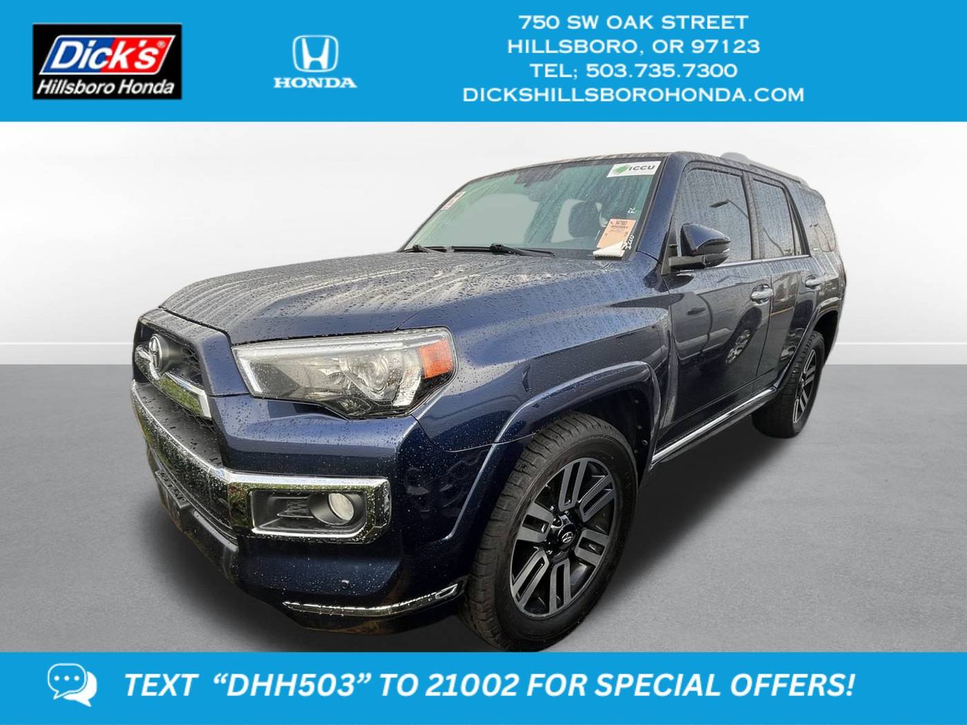 2019 Toyota 4Runner Limited — SUV — 92,747 mi — Hillsboro, OR