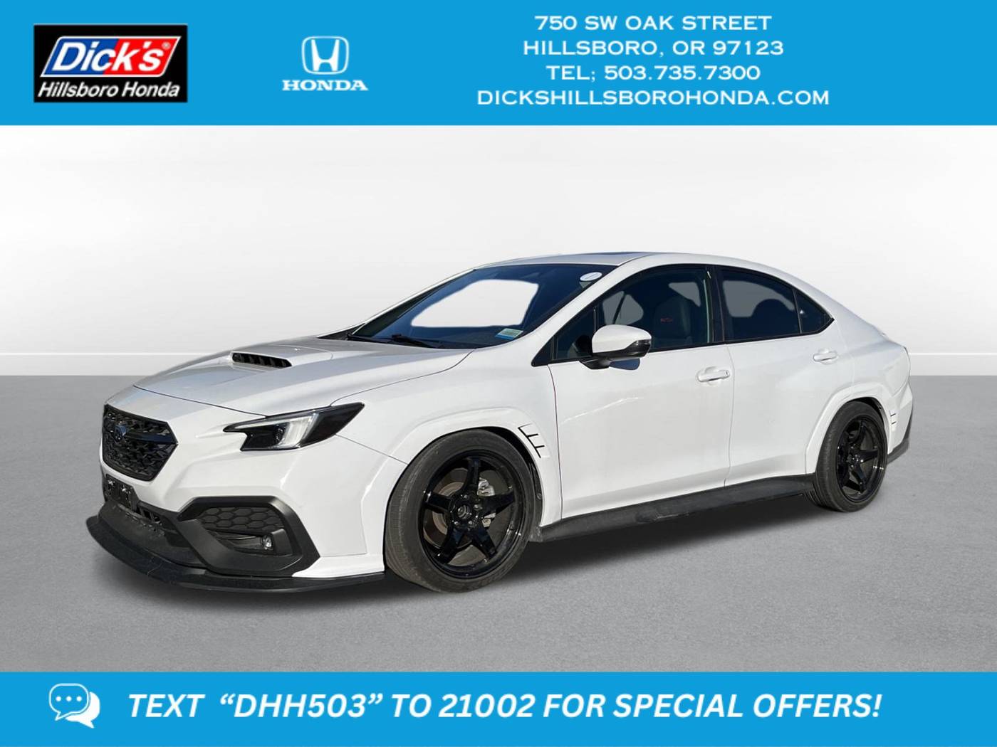 2023 Subaru WRX Limited — Sedan — 21,301 mi — Hillsboro, OR