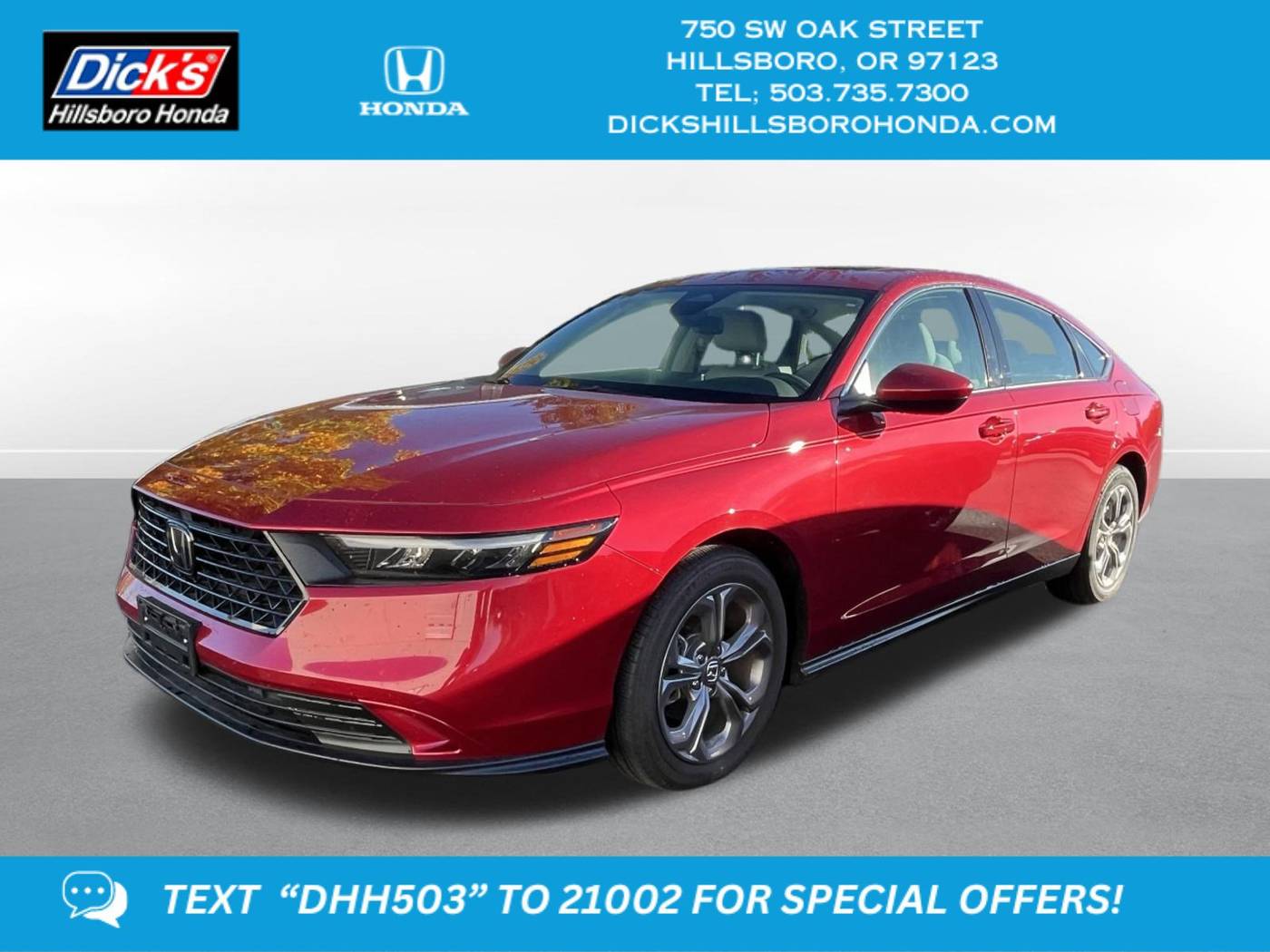 2024 Honda Accord EX — Sedan — 10,947 mi — Hillsboro, OR