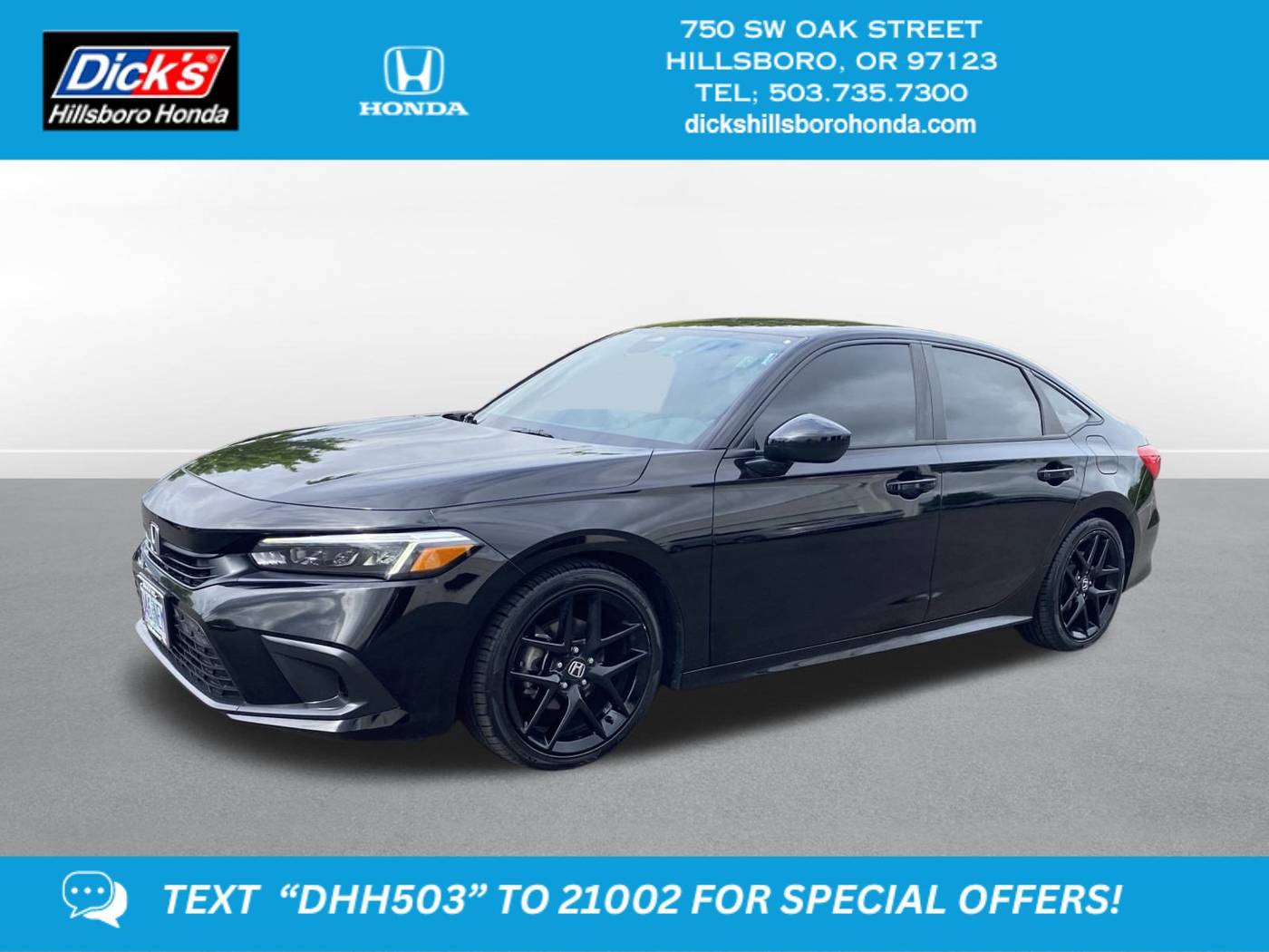 2022 Honda Civic Sport — Sedan — 66,481 mi — Hillsboro, OR