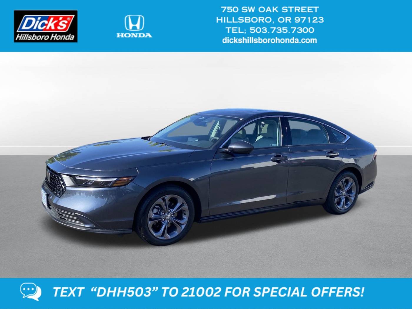 2024 Honda Accord EX — Sedan — 8,814 mi — Hillsboro, OR