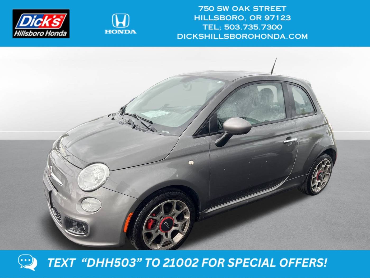 2013 FIAT 500 Sport — Coupe — 62,327 mi — Hillsboro, OR