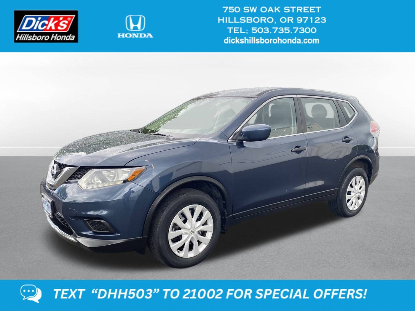 2016 Nissan Rogue S — SUV — 28,545 mi — Hillsboro, OR
