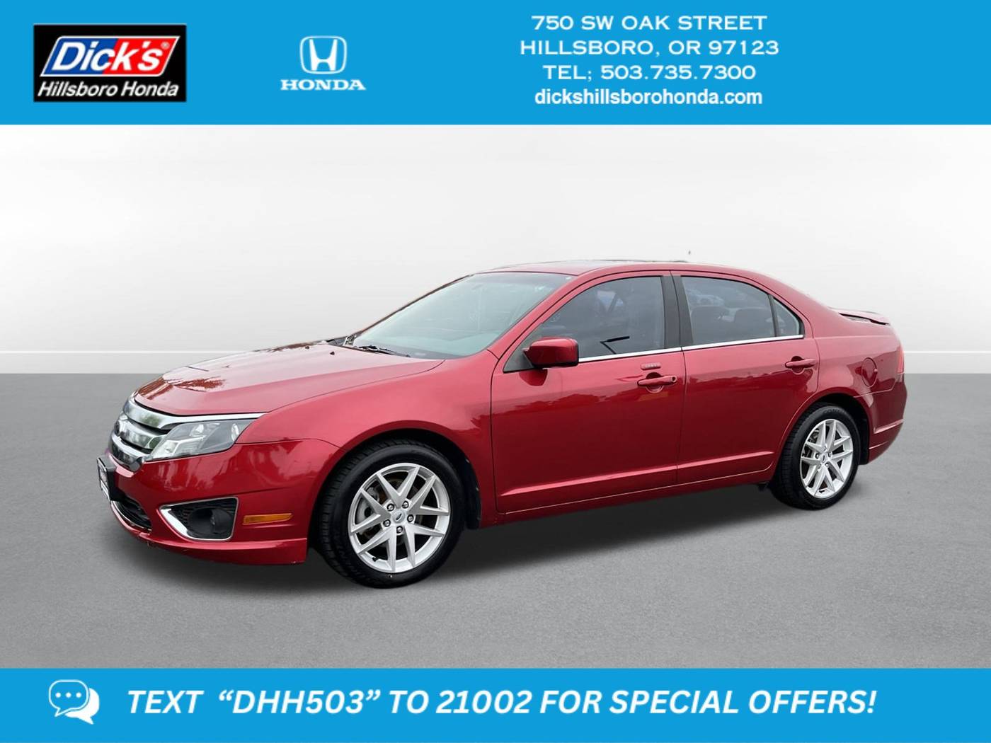 2010 Ford Fusion SEL — Sedan — 84,612 mi — Hillsboro, OR