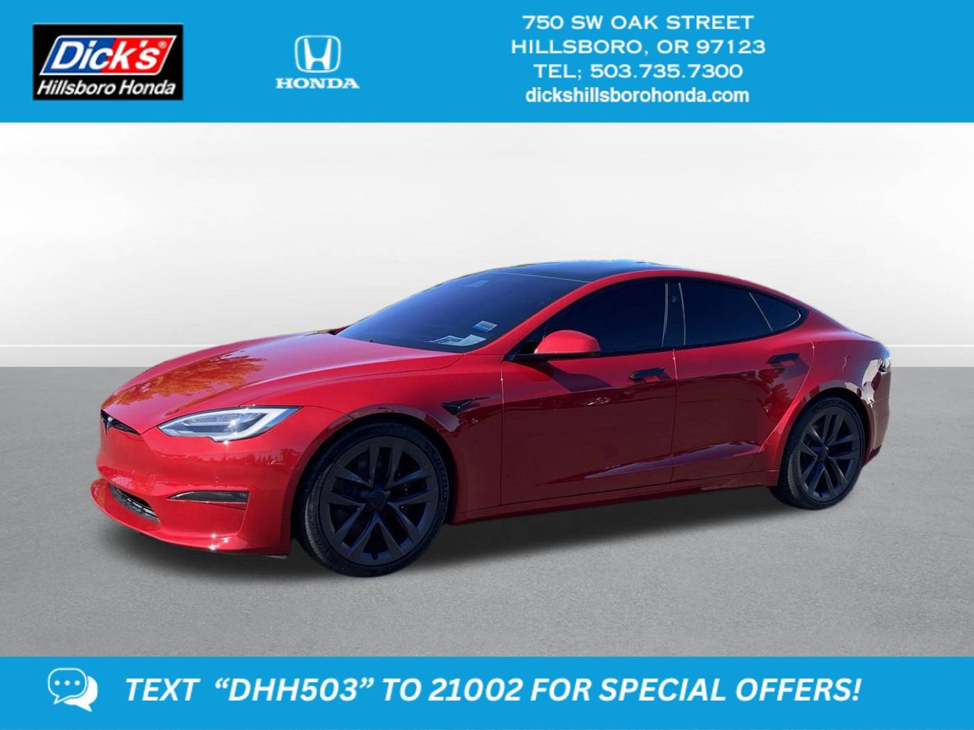 2021 Tesla Model S Plaid — Hatchback — 2,253 mi — Hillsboro, OR