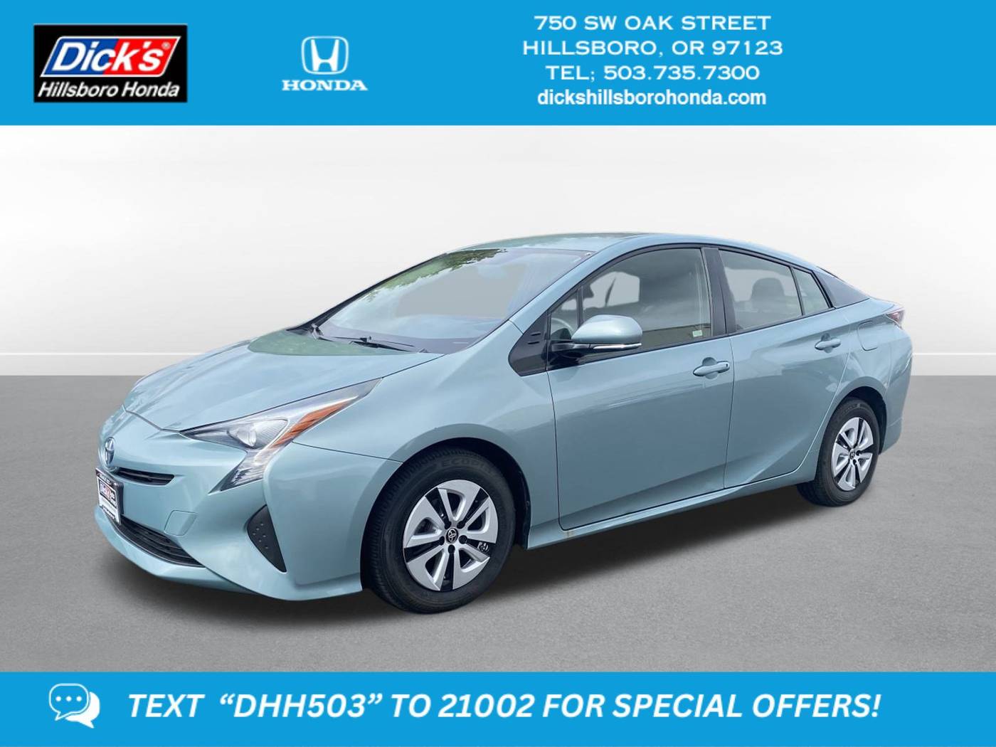 2016 Toyota Prius Three — Hatchback — 55,090 mi — Hillsboro, OR