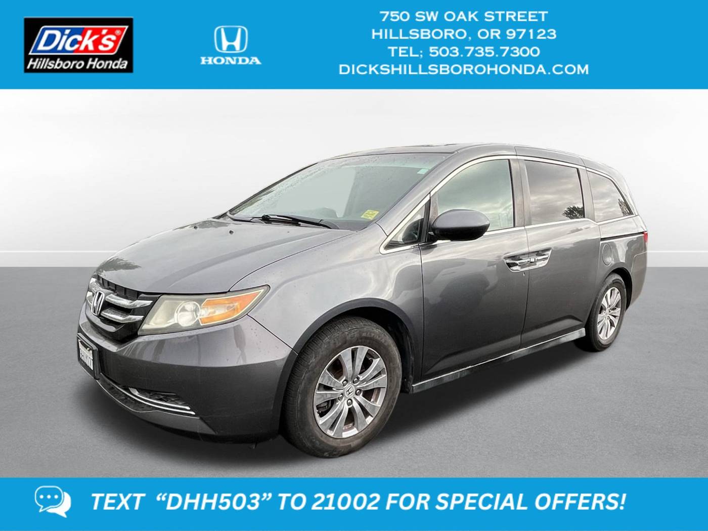 2014 Honda Odyssey EX-L — Minivan — 150,502 mi — Hillsboro, OR