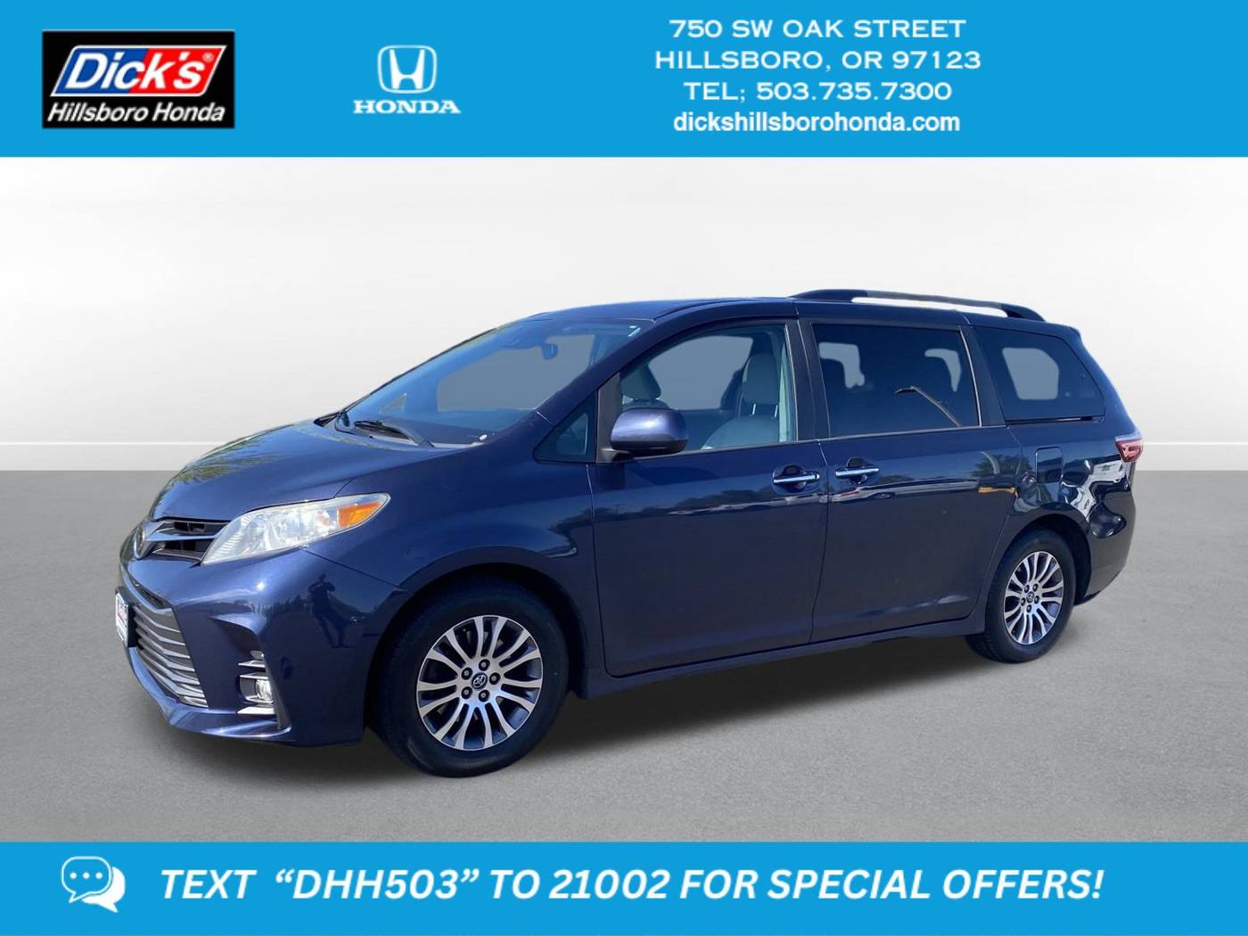 2018 Toyota Sienna XLE — Minivan — 72,046 mi — Hillsboro, OR
