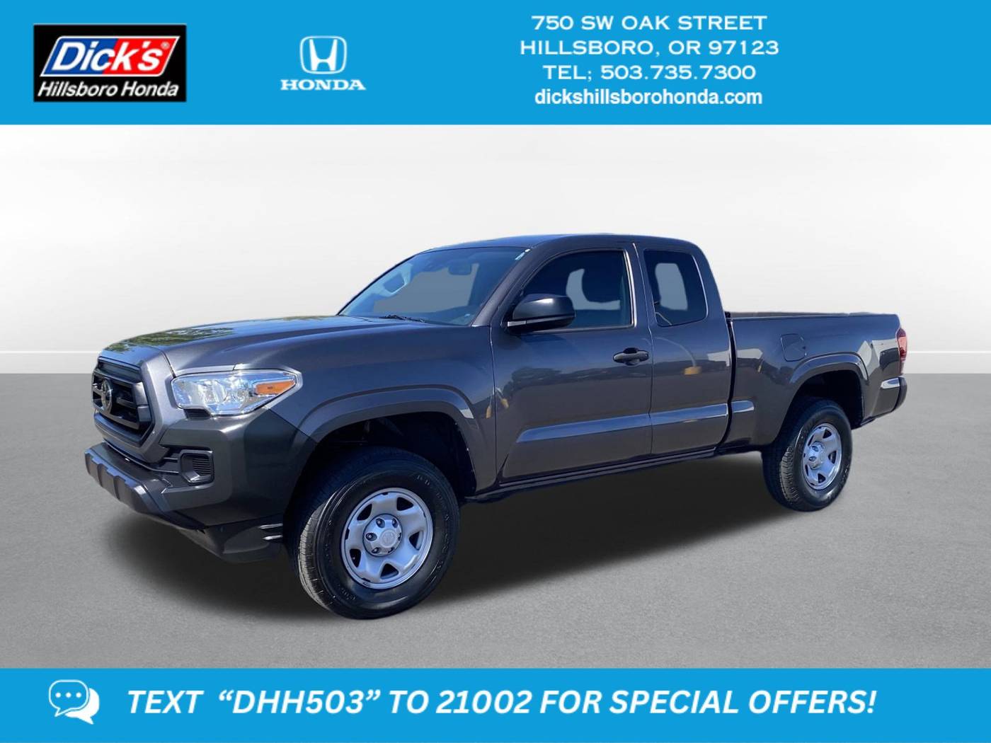 2020 Toyota Tacoma SR — Pickup Truck — 84,419 mi — Hillsboro, OR