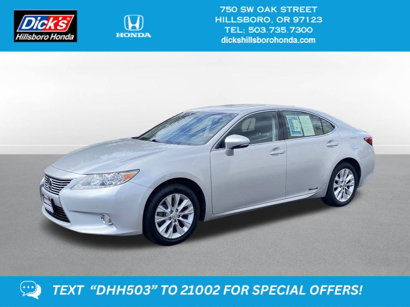 2014 Lexus ES ES 300h — Sedan — 125,363 mi — Hillsboro, OR