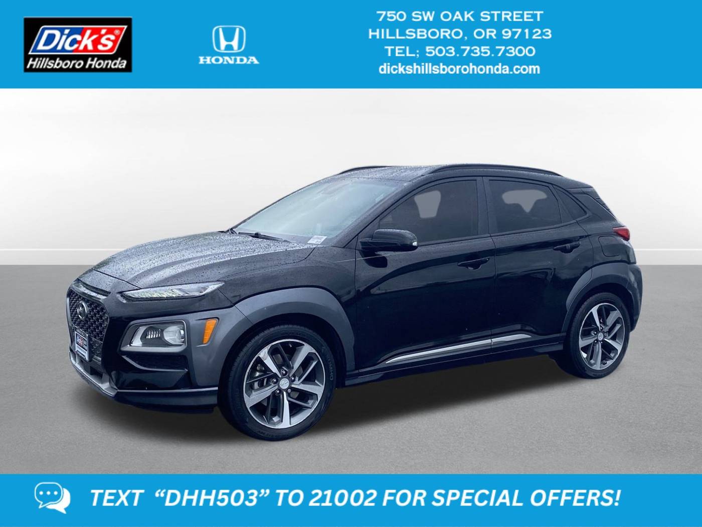 2019 Hyundai Kona Ultimate — SUV — 61,722 mi — Hillsboro, OR