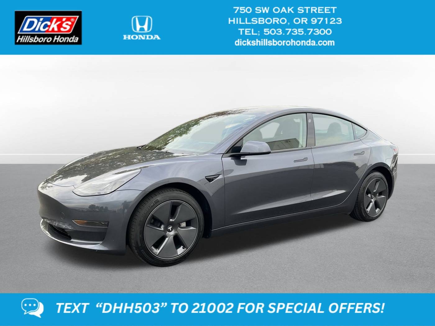 2023 Tesla Model 3 Model 3 — Sedan — 37,102 mi — Hillsboro, OR