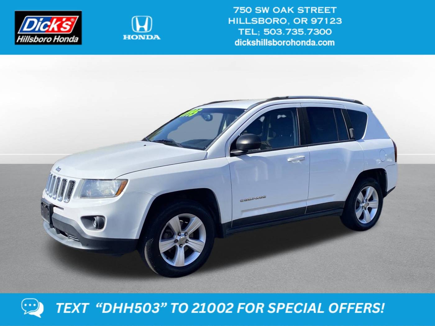 2016 Jeep Compass Sport — SUV — 95,125 mi — Hillsboro, OR