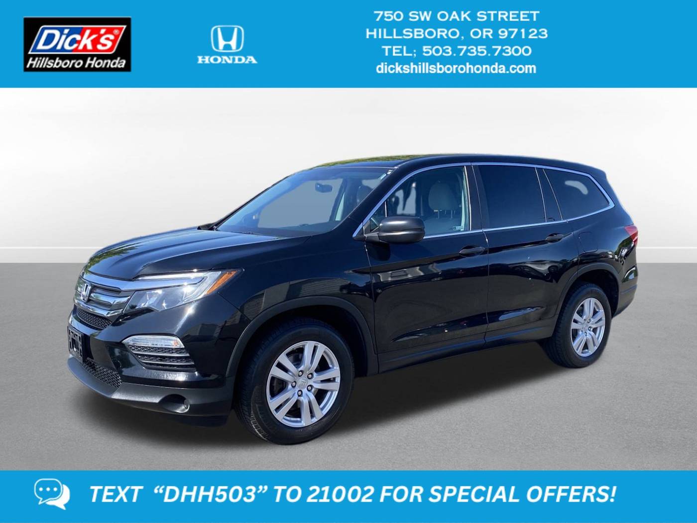 2018 Honda Pilot LX — SUV — 78,939 mi — Hillsboro, OR