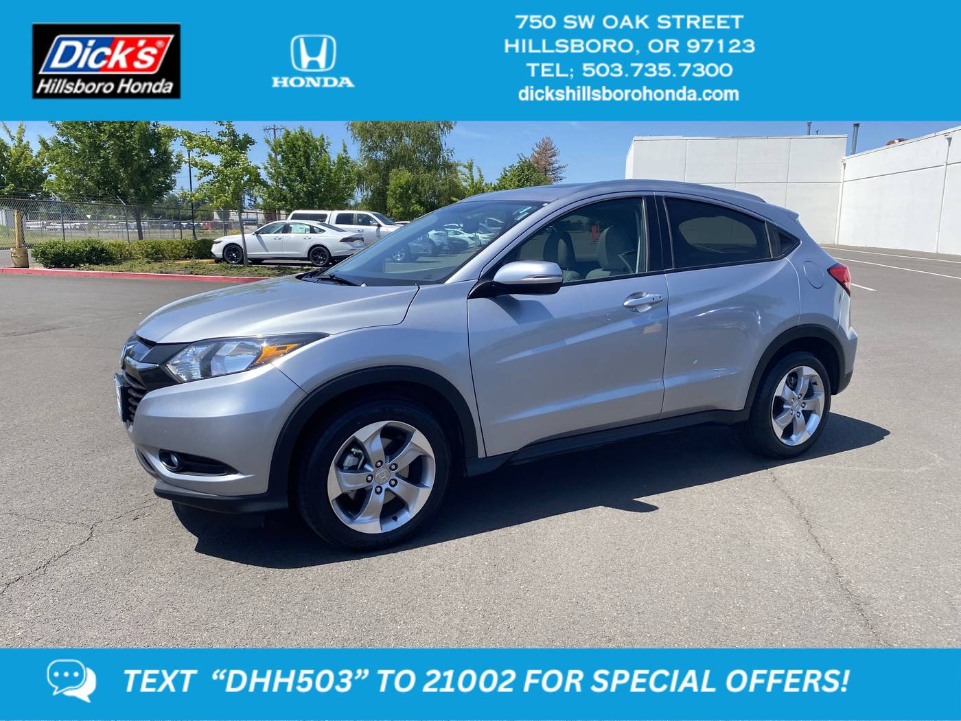 2017 Honda HR-V EX-L Navi — SUV — 34,302 mi — Hillsboro, OR