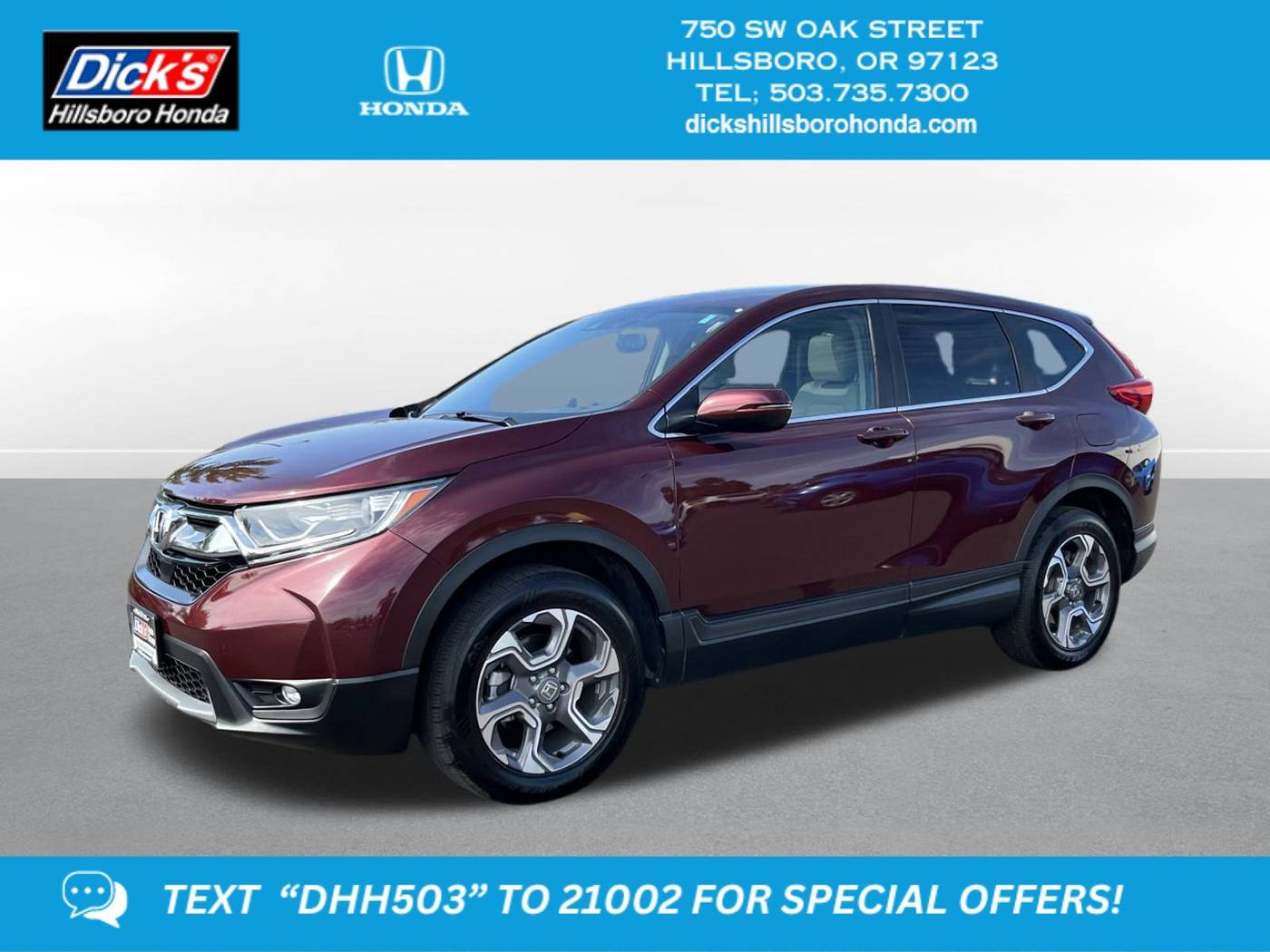 2018 Honda CR-V EX-L — SUV — 45,698 mi — Hillsboro, OR