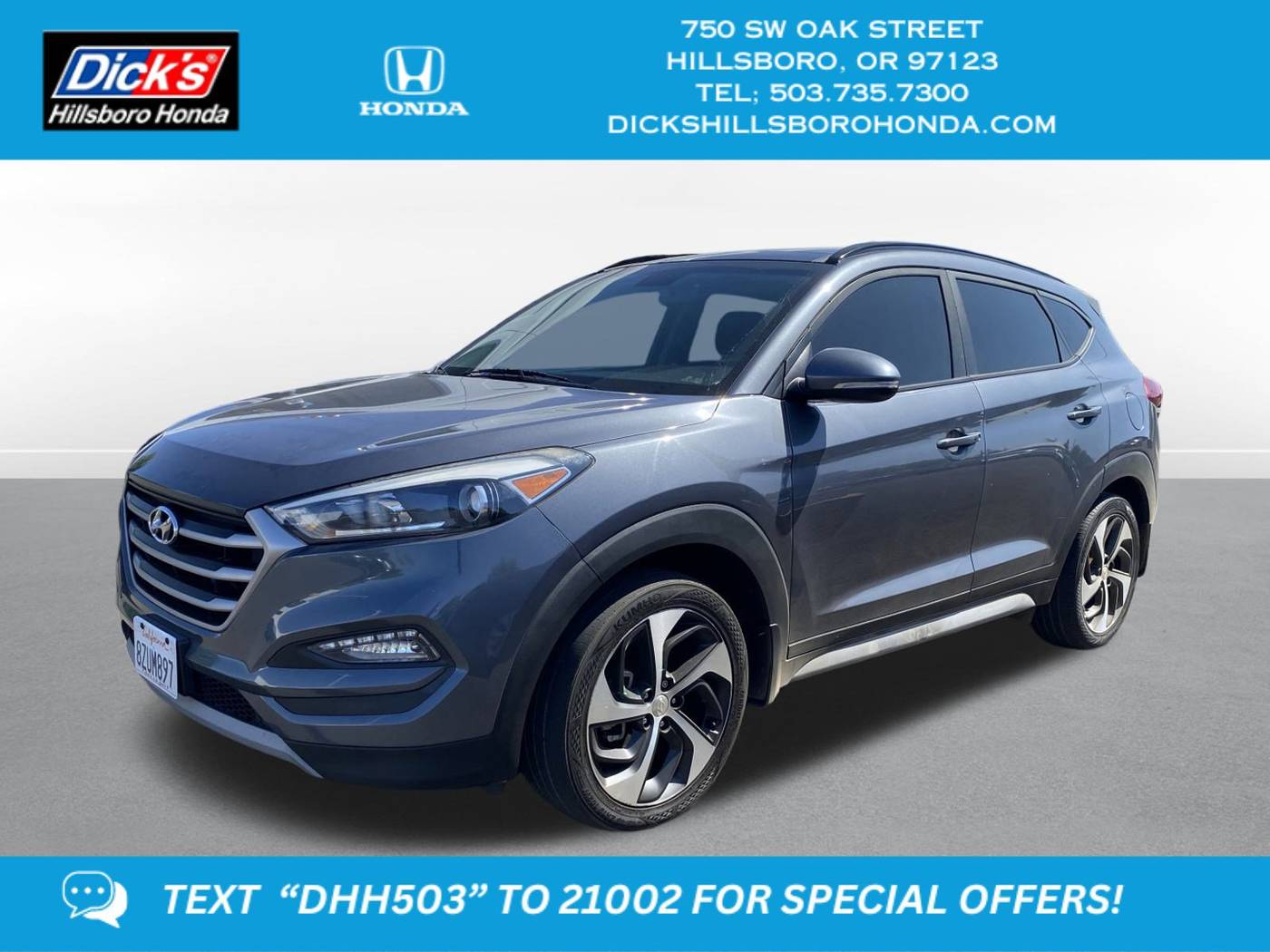 2018 Hyundai Tucson Value — SUV — 74,135 mi — Hillsboro, OR