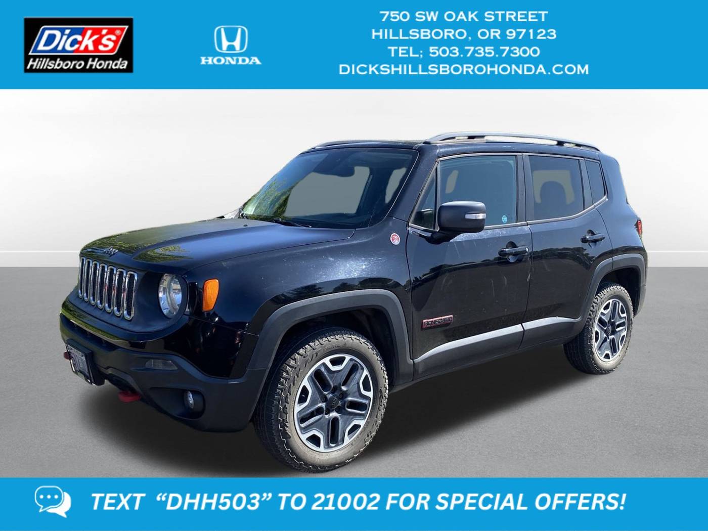 2015 Jeep Renegade Trailhawk — SUV — 136,266 mi — Hillsboro, OR