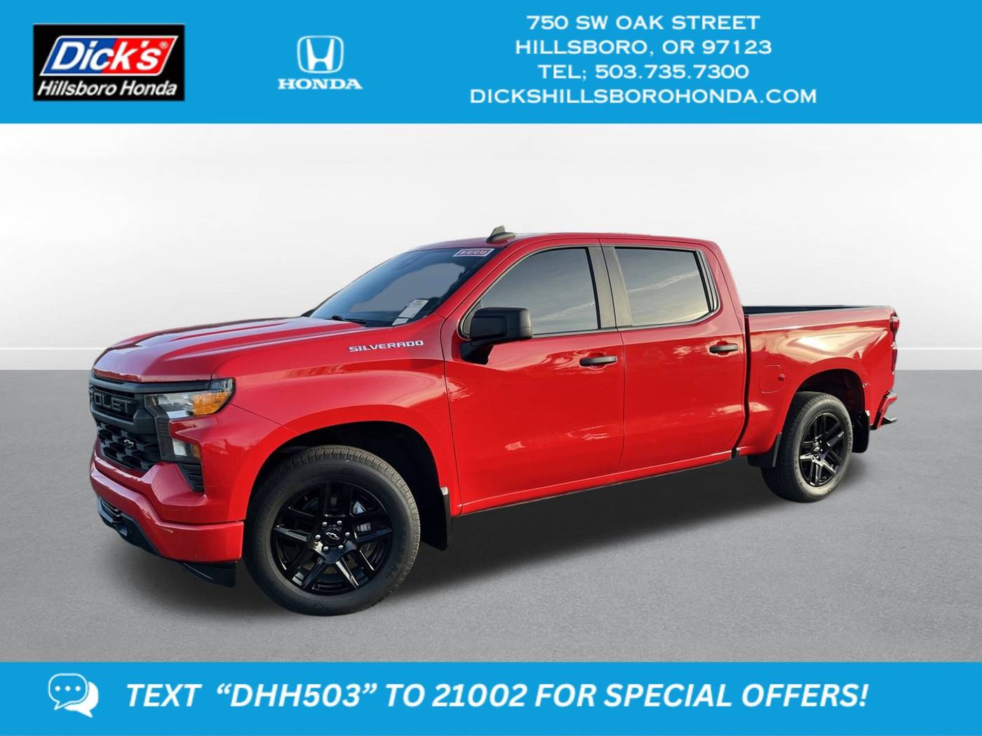2022 Chevrolet Silverado 1500 Custom — Pickup Truck — 48,819 mi — Hillsboro, OR