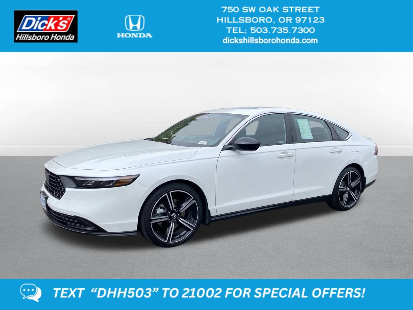2024 Honda Accord Hybrid Sport — Sedan — 12,887 mi — Hillsboro, OR