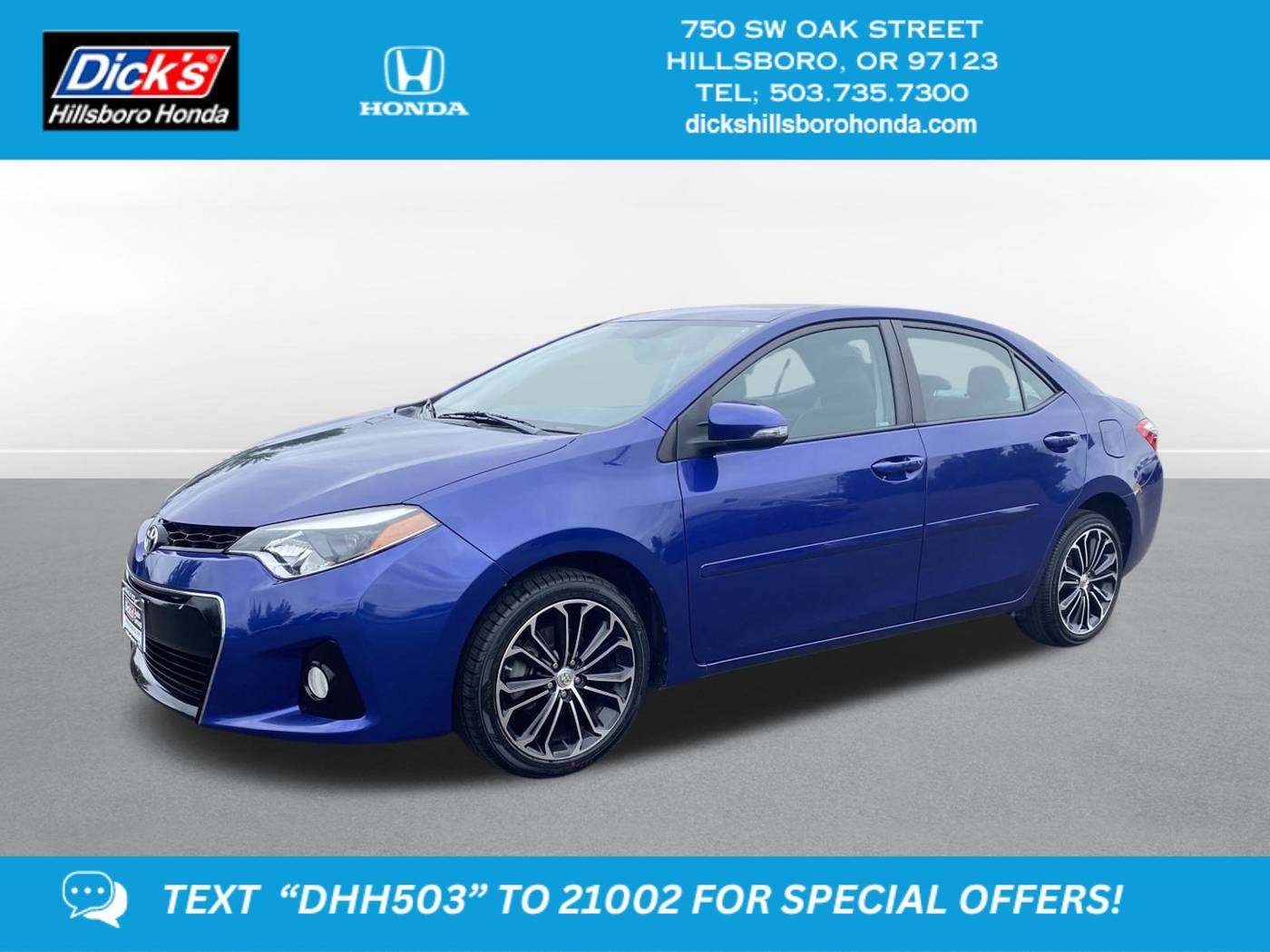 2015 Toyota Corolla L — Sedan — 130,675 mi — Hillsboro, OR