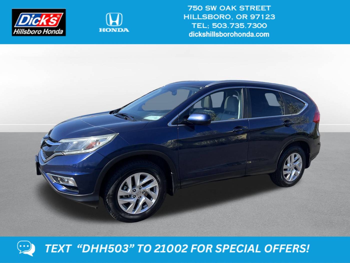 2016 Honda CR-V EX-L — SUV — 107,412 mi — Hillsboro, OR