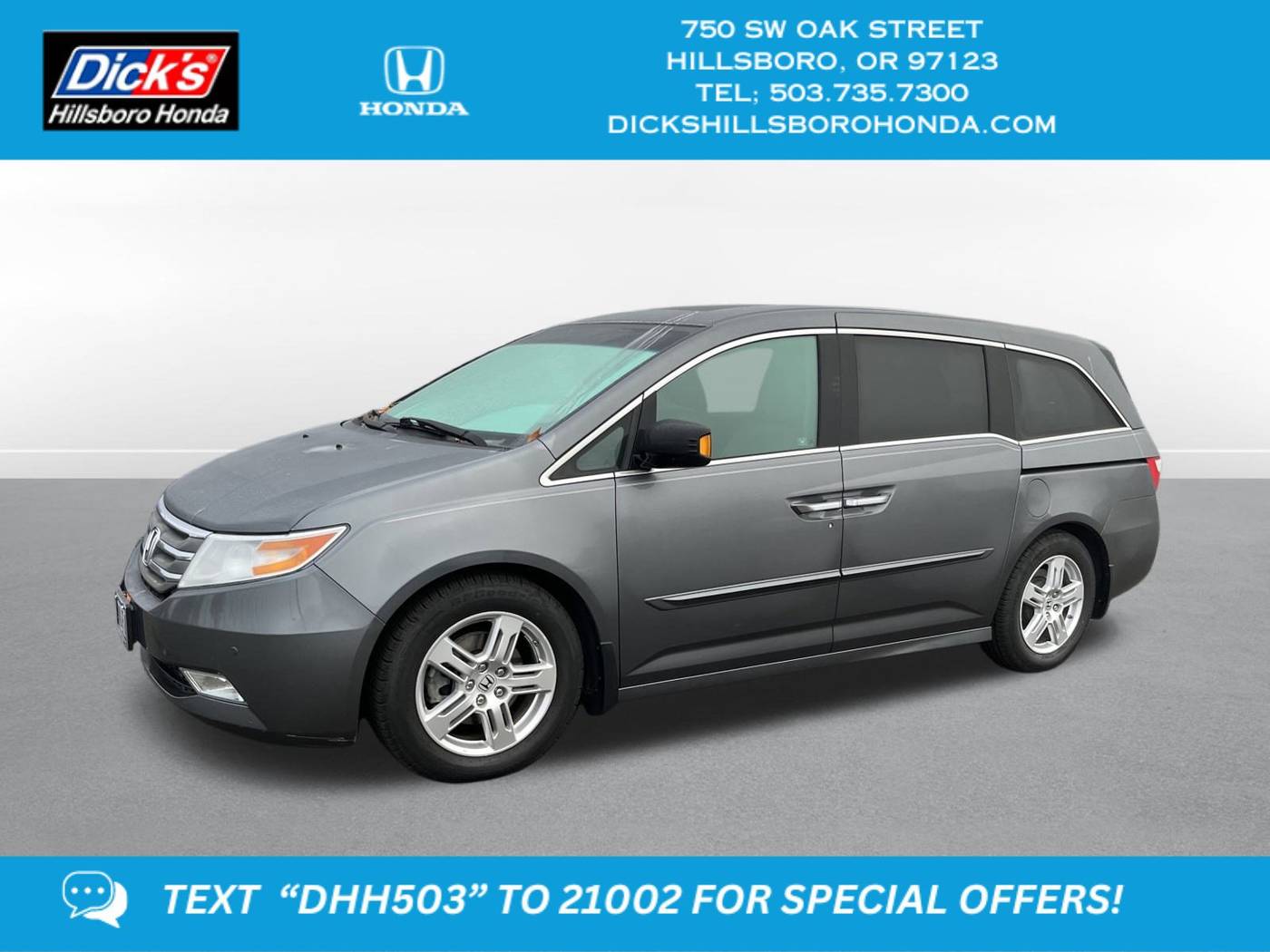 2012 Honda Odyssey Touring — Minivan — 137,037 mi — Hillsboro, OR