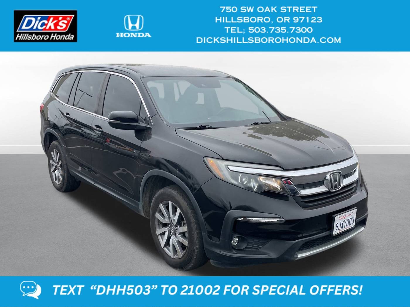 2020 Honda Pilot EX — SUV — 84,783 mi — Hillsboro, OR
