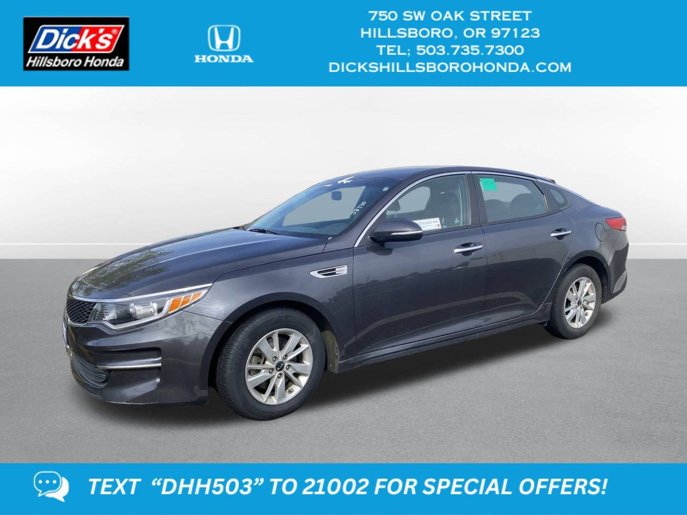 2017 Kia Optima LX — Sedan — 58,766 mi — Hillsboro, OR