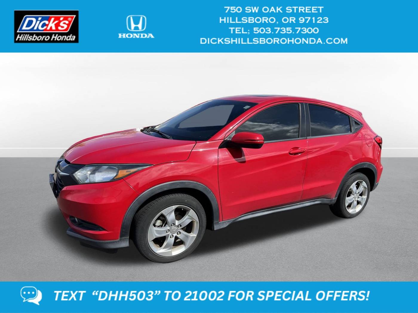 2016 Honda HR-V EX — SUV — 134,327 mi — Hillsboro, OR