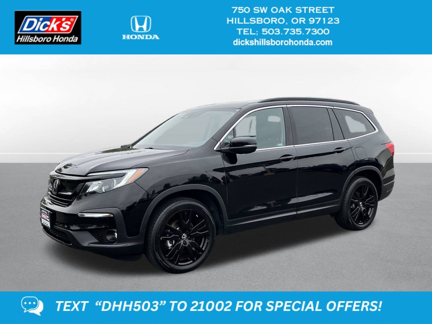 2021 Honda Pilot Special Edition — SUV — 76,002 mi — Hillsboro, OR