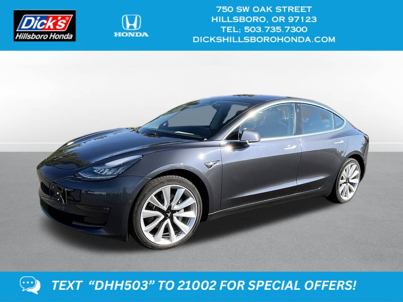 2018 Tesla Model 3 Long Range — Sedan — 35,217 mi — Hillsboro, OR