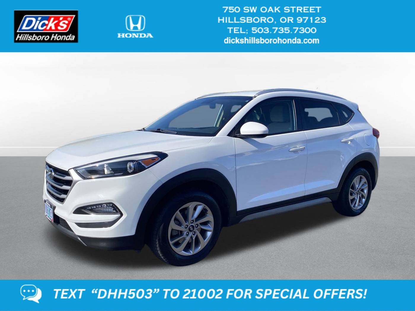 2017 Hyundai Tucson SE — SUV — 57,191 mi — Hillsboro, OR