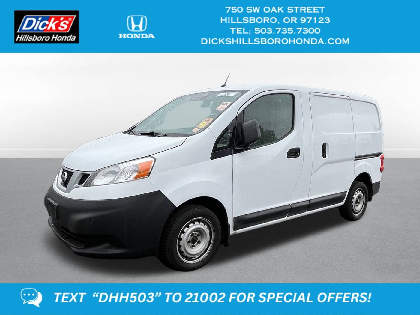 2019 Nissan NV200 Compact Cargo S — Cargo Van — 136,263 mi — Hillsboro, OR