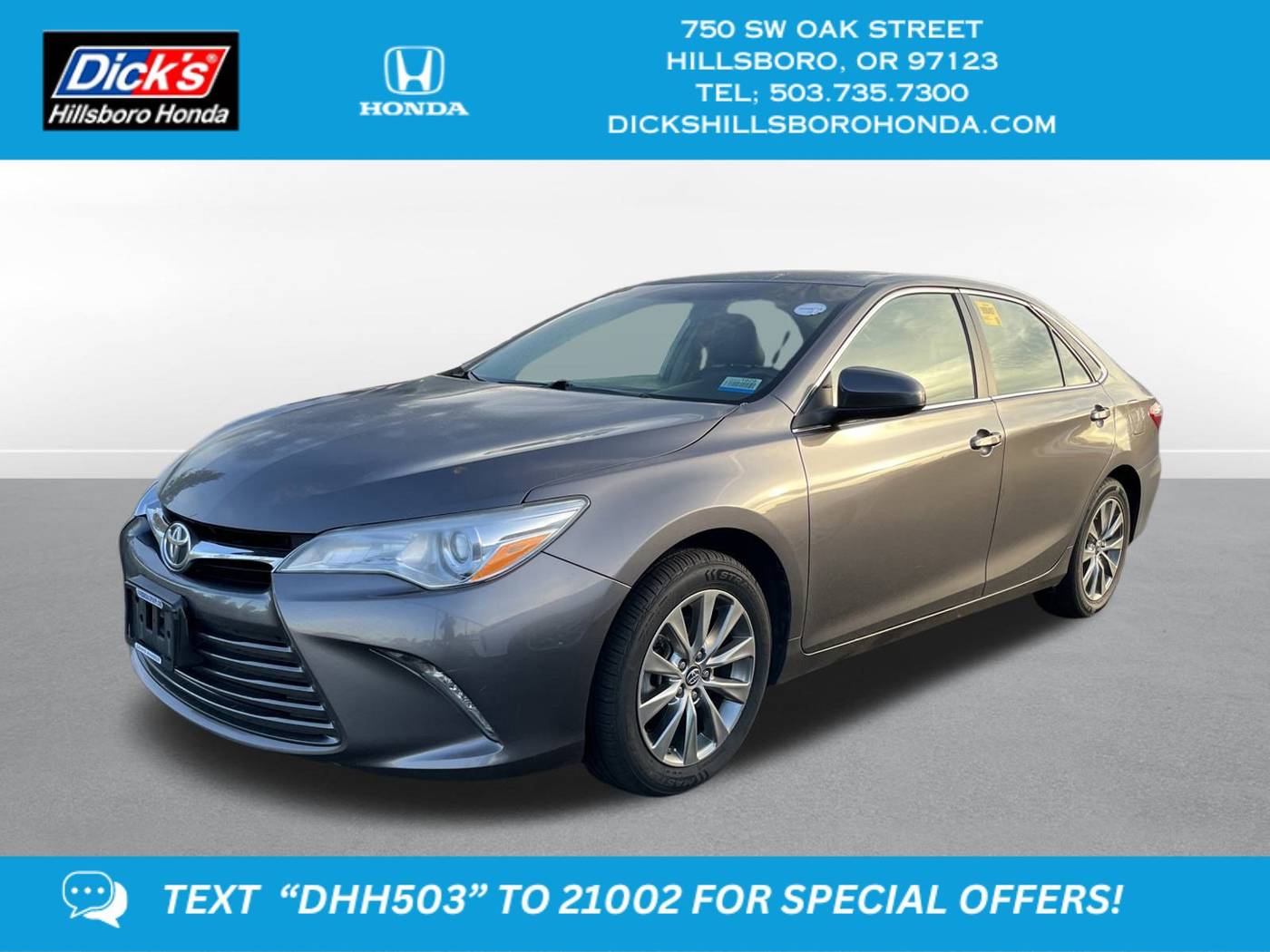 2015 Toyota Camry XLE — Sedan — 107,244 mi — Hillsboro, OR