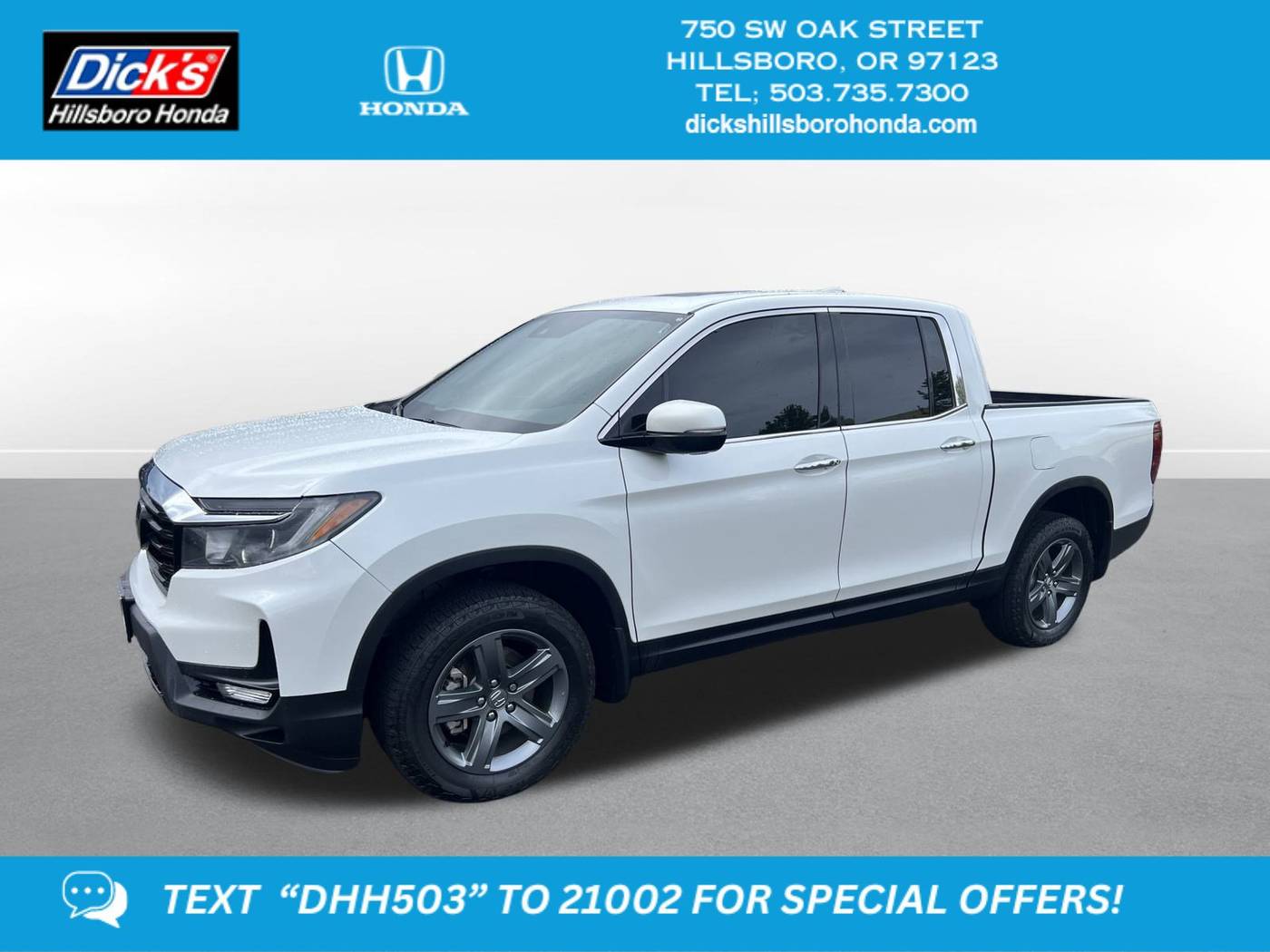 2022 Honda Ridgeline RTL-E — Pickup Truck — 40,179 mi — Hillsboro, OR