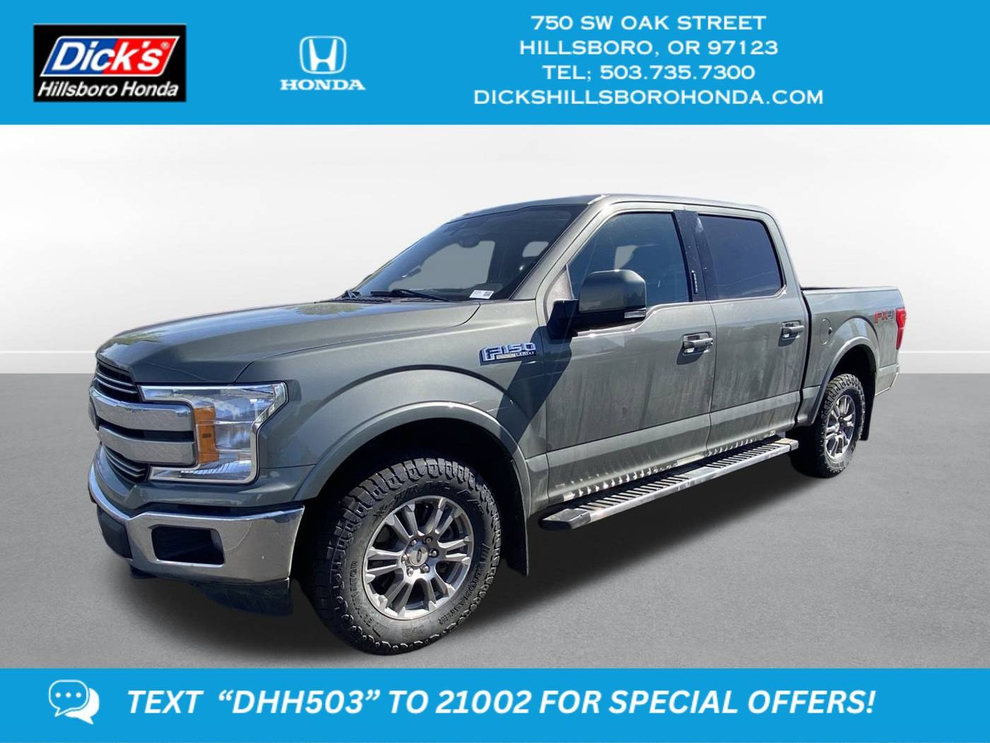 2019 Ford F-150 Lariat — Pickup Truck — 68,150 mi — Hillsboro, OR