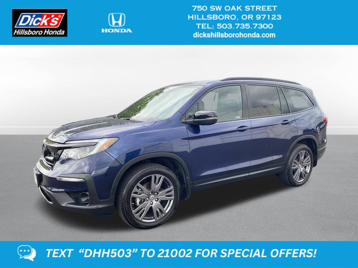 2022 Honda Pilot Sport — SUV — 38,244 mi — Hillsboro, OR