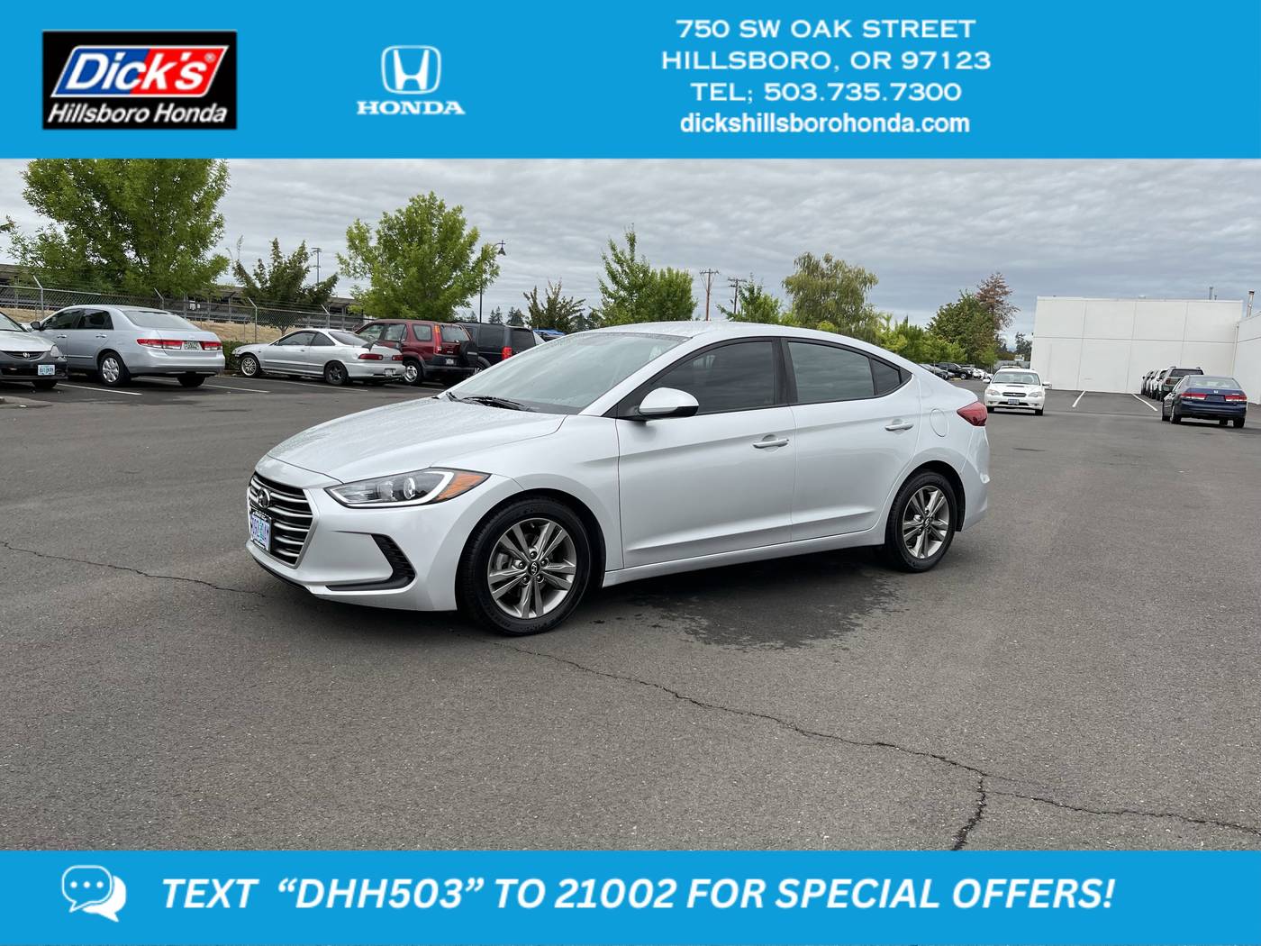 2018 Hyundai Elantra SEL — Sedan — 115,290 mi — Hillsboro, OR