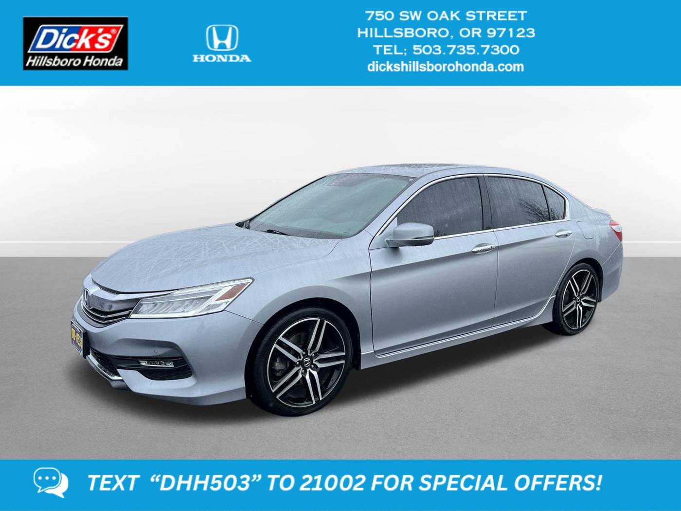 2017 Honda Accord Touring — Sedan — 125,002 mi — Hillsboro, OR