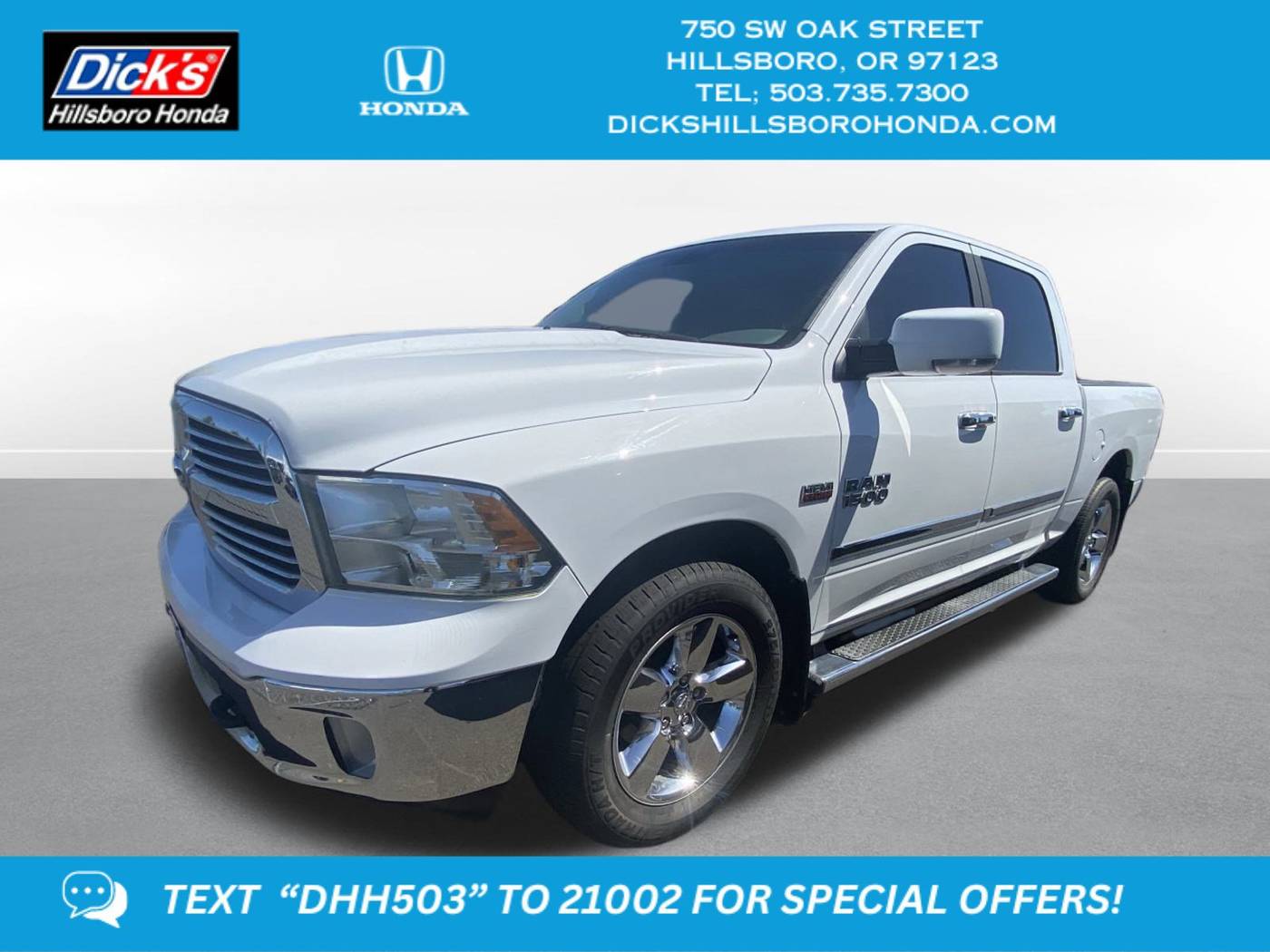 2014 Ram 1500 Big Horn — Pickup Truck — 132,737 mi — Hillsboro, OR