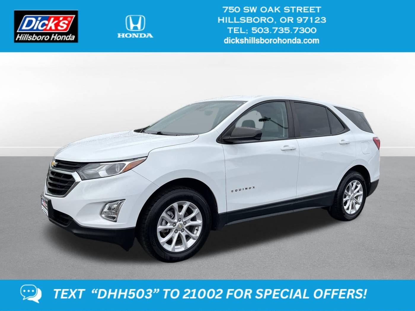 2021 Chevrolet Equinox LS — SUV — 94,157 mi — Hillsboro, OR