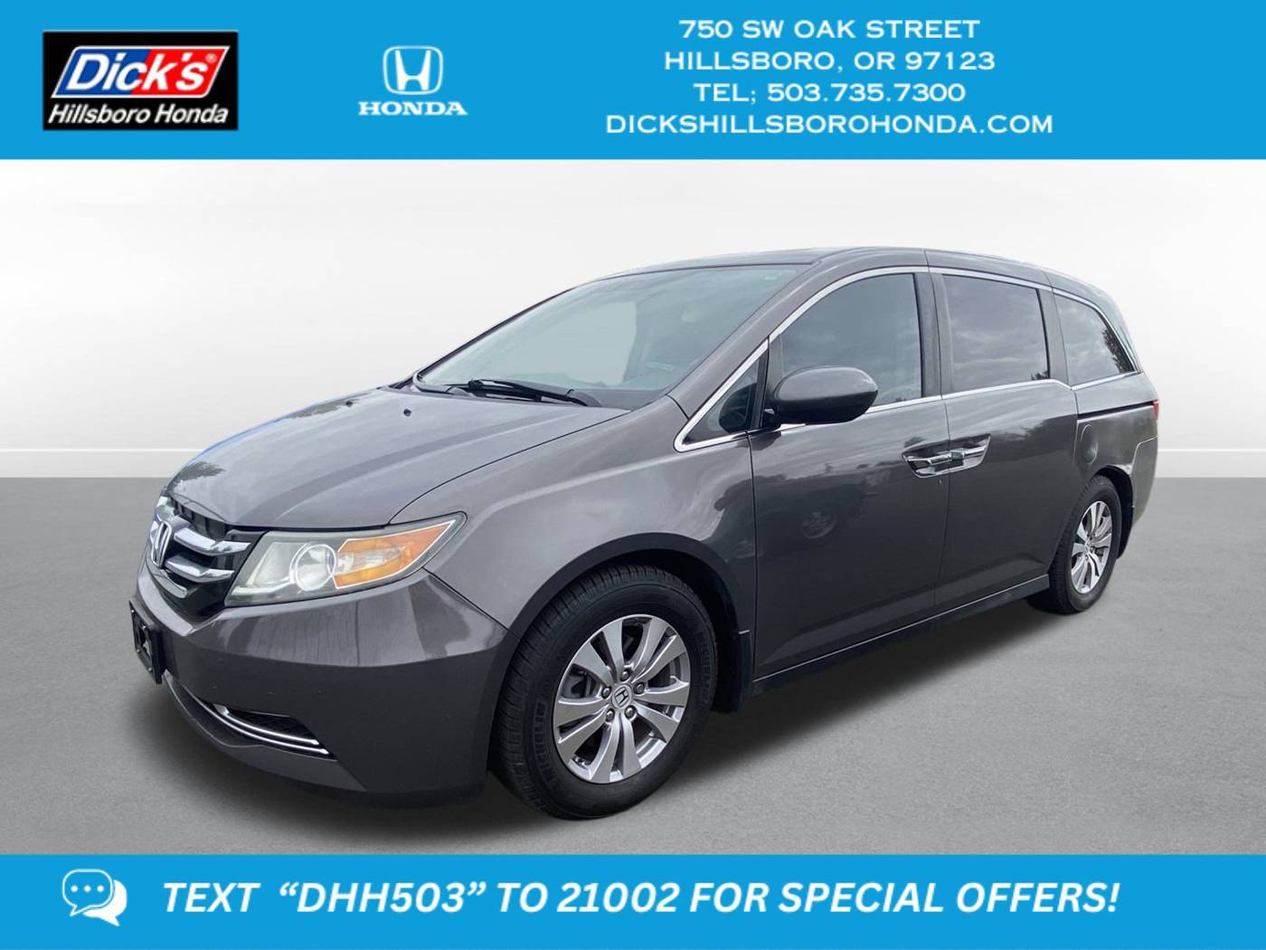2016 Honda Odyssey EX-L — Minivan — 128,057 mi — Hillsboro, OR