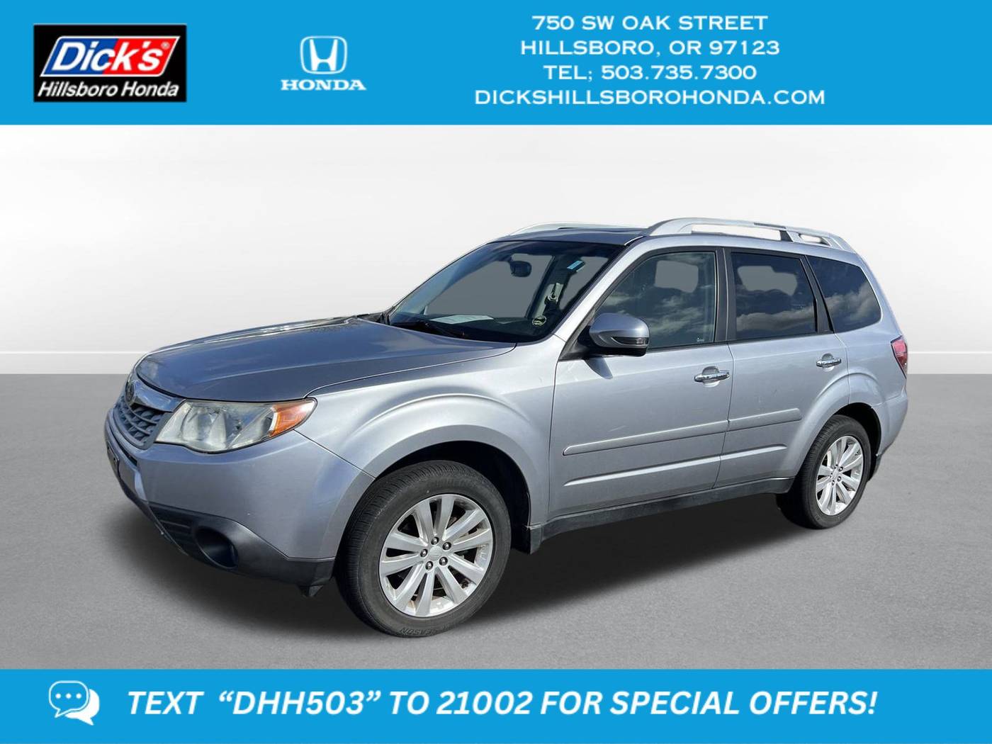 2013 Subaru Forester 2.5X Touring — SUV — 97,890 mi — Hillsboro, OR