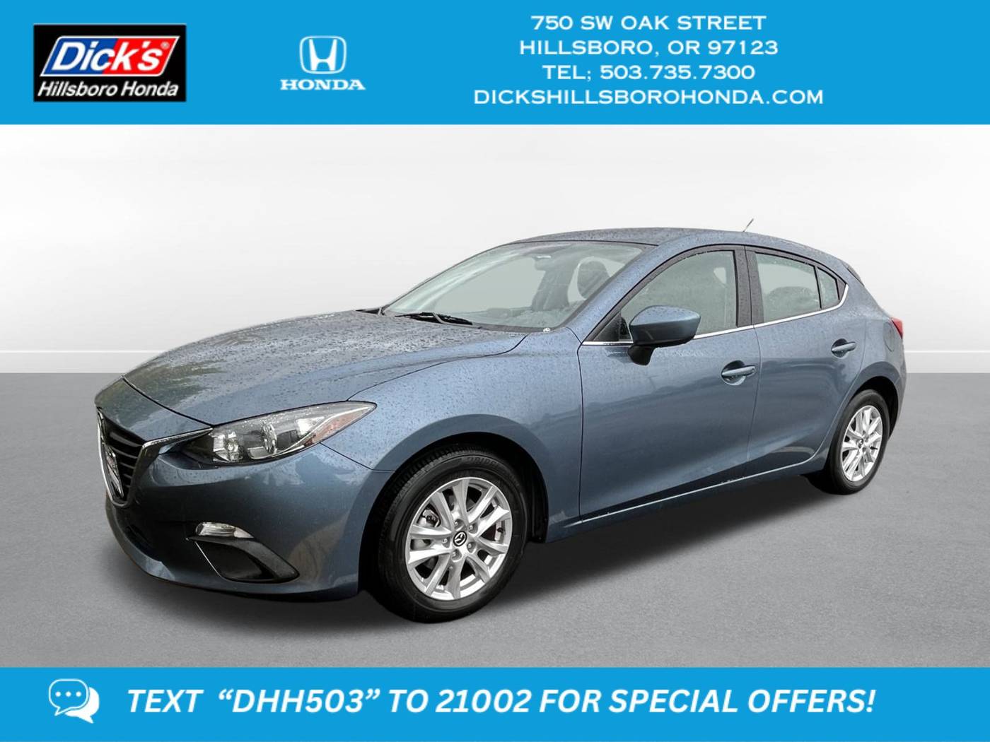 2016 Mazda Mazda3 i Sport — Hatchback — 54,847 mi — Hillsboro, OR